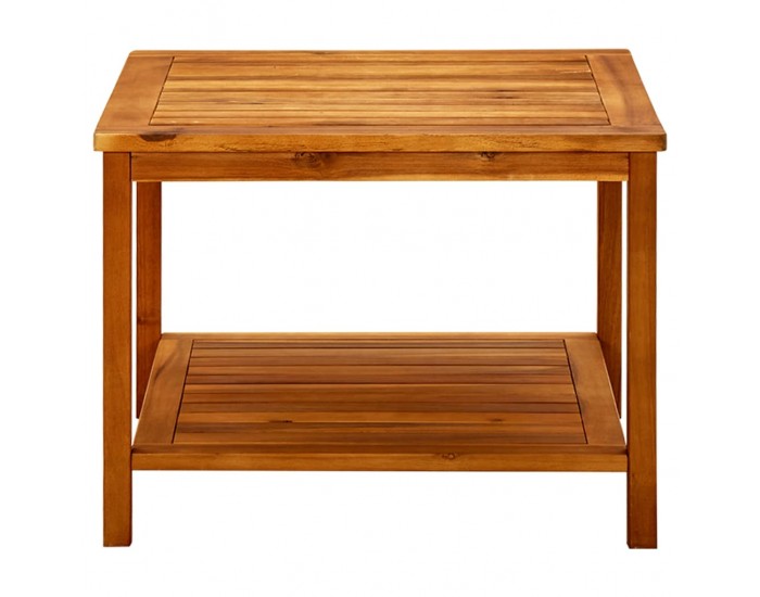 Sonata H Маса за кафе, 60x60x45 см, акациево дърво масив