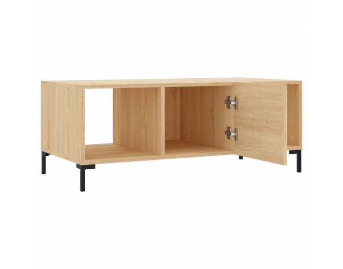 Sonata H Кафе маса, дъб сонома, 102x50x40 см, инженерно дърво