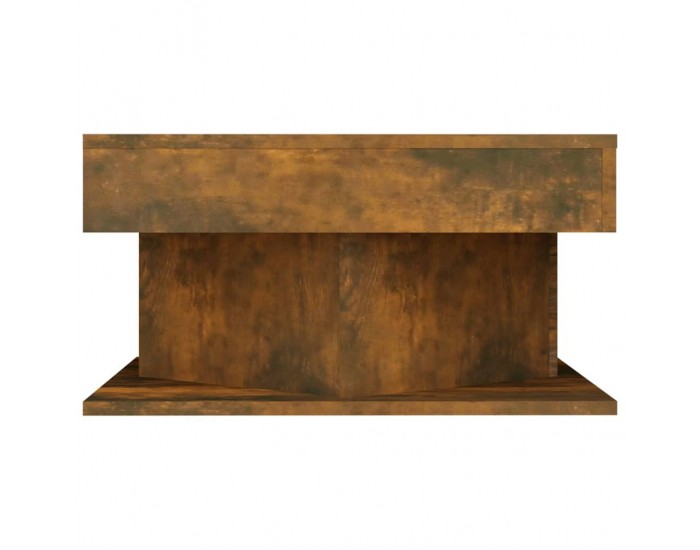 Sonata H Маса за кафе, опушен дъб, 57x57x30 см, инженерно дърво