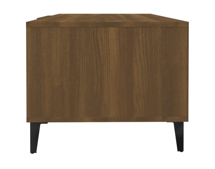 Sonata H Кафе маса, кафяв дъб, 102x50x40 см, инженерно дърво