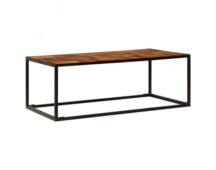 Sonata H Маса за кафе, 110x60x40 см, акациево дърво масив и стомана