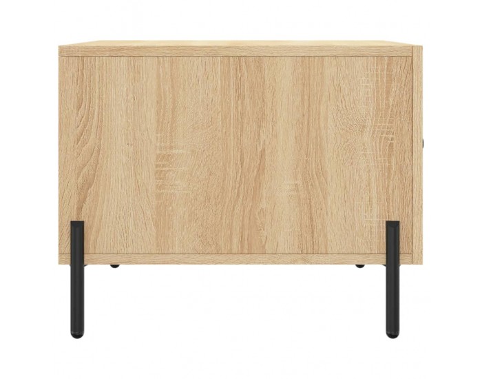 Sonata H Кафе маса, дъб сонома, 50x50x40 см, инженерно дърво