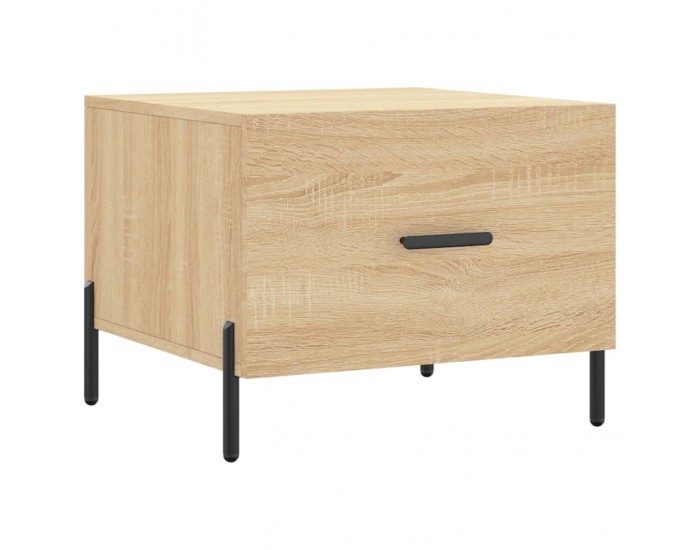 Sonata H Кафе маса, дъб сонома, 50x50x40 см, инженерно дърво