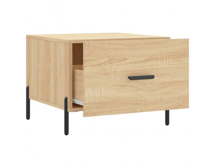 Sonata H Кафе маса, дъб сонома, 50x50x40 см, инженерно дърво