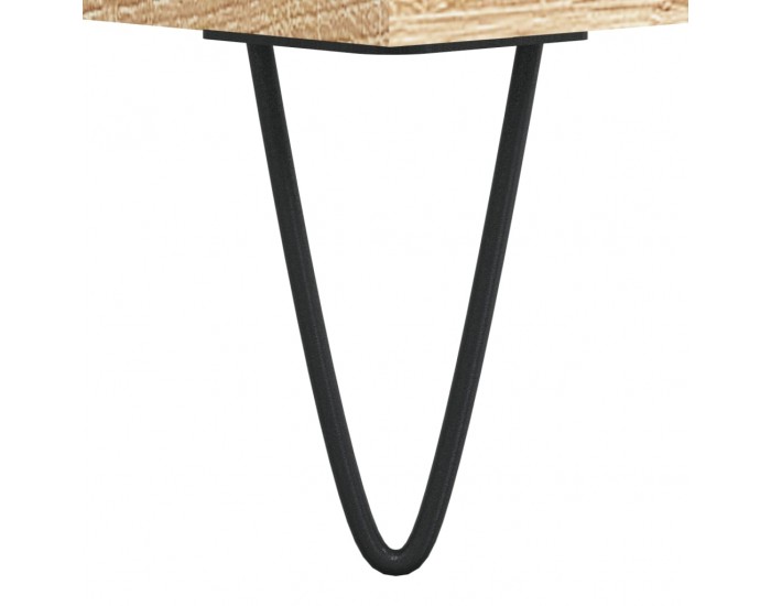 Sonata H Кафе маса, дъб сонома, 60x50x36,5 см, инженерно дърво