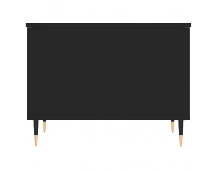 Sonata H Кафе маса, черна, 60x44,5x45 см, инженерно дърво