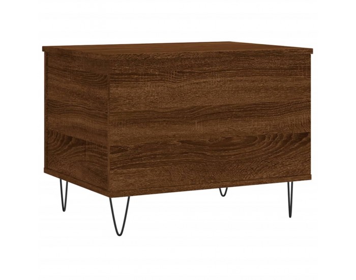 Sonata H Маса за кафе, кафяв дъб, 60x44,5x45 см, инженерно дърво