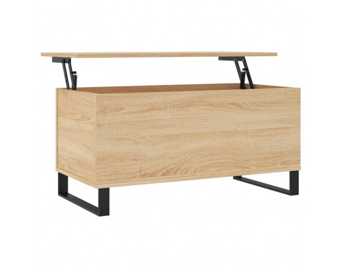 Sonata H Кафе маса, дъб сонома, 90x44,5x45 см, инженерно дърво