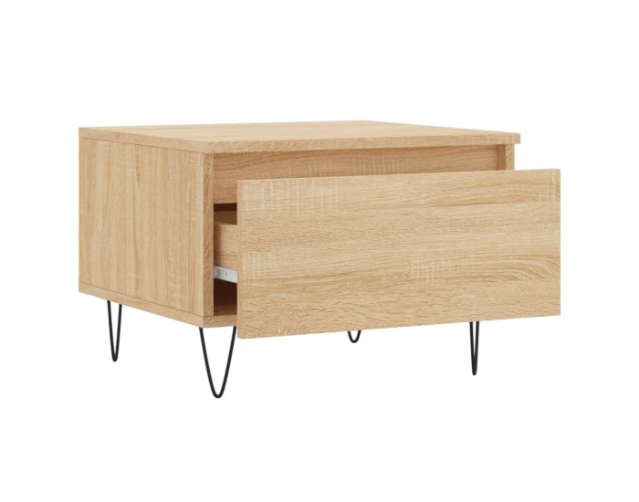 Sonata H Холни маси, 2 бр, дъб сонома, 50x46x35 см, инженерно дърво