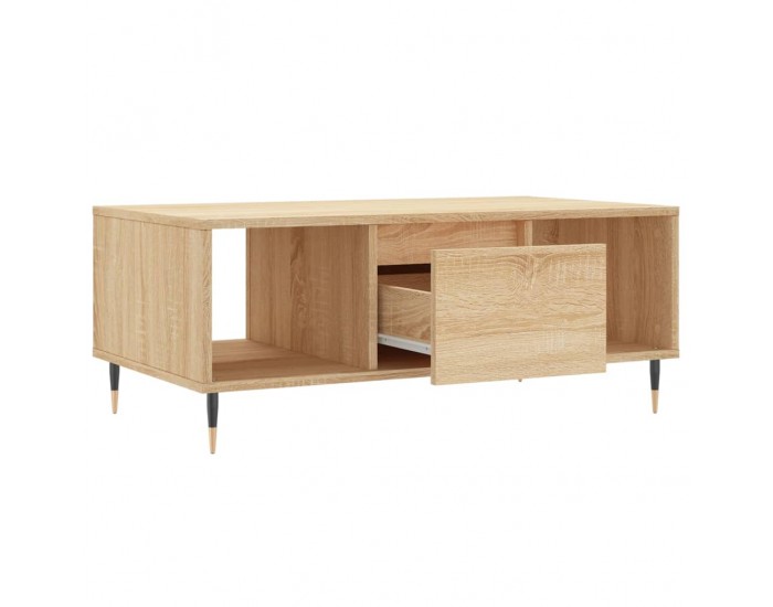 Sonata H Кафе маса, дъб сонома, 90x50x36,5 см, инженерно дърво