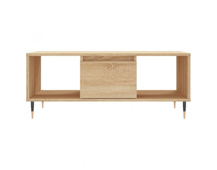 Sonata H Кафе маса, дъб сонома, 90x50x36,5 см, инженерно дърво