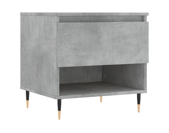 Sonata H Странични маси, 2 бр, бетонно сиво, 50x46x50 , инженерно дърво