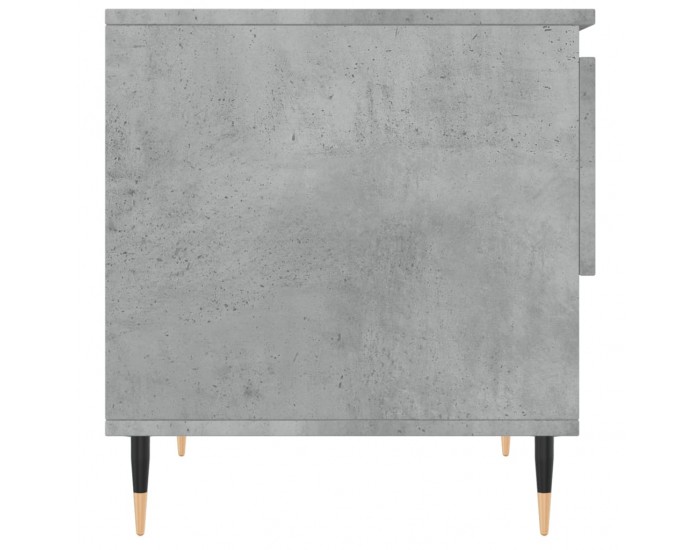 Sonata H Странични маси, 2 бр, бетонно сиво, 50x46x50 , инженерно дърво