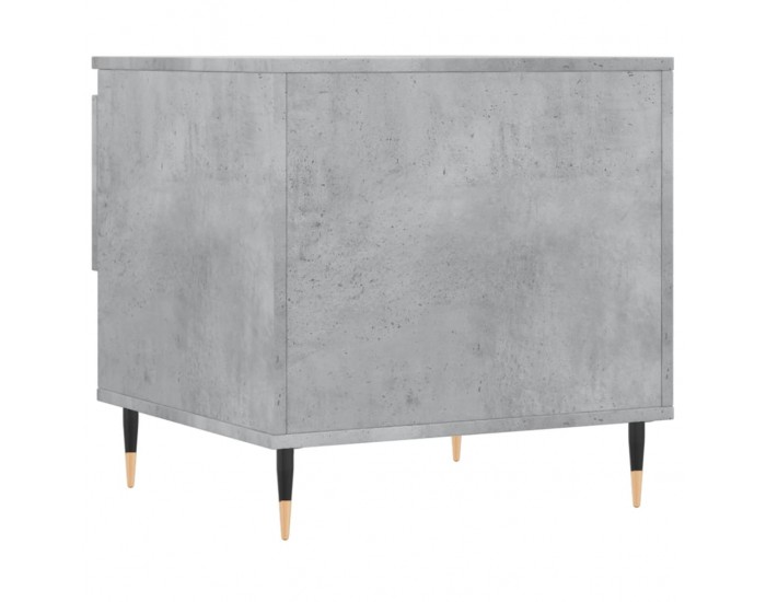 Sonata H Странични маси, 2 бр, бетонно сиво, 50x46x50 , инженерно дърво