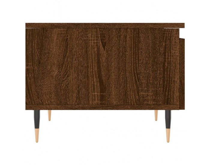 Sonata H Холни маси, 2 бр, Кафяв дъб, 50x46x35 см, инженерно дърво