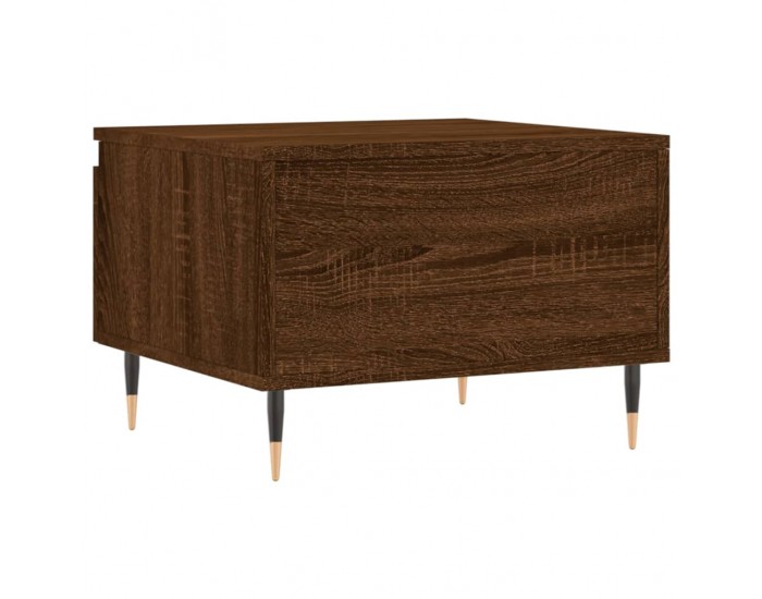 Sonata H Холни маси, 2 бр, Кафяв дъб, 50x46x35 см, инженерно дърво