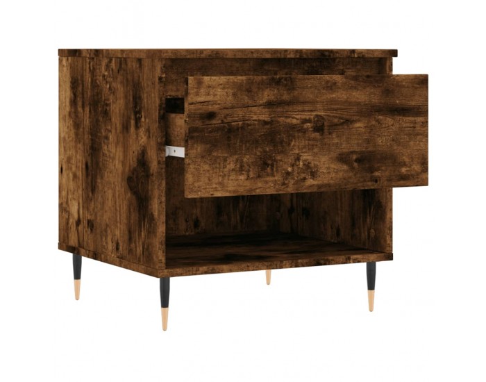 Sonata H Кафе маси, 2 бр, опушен дъб, 50x46x50 см, инженерно дърво