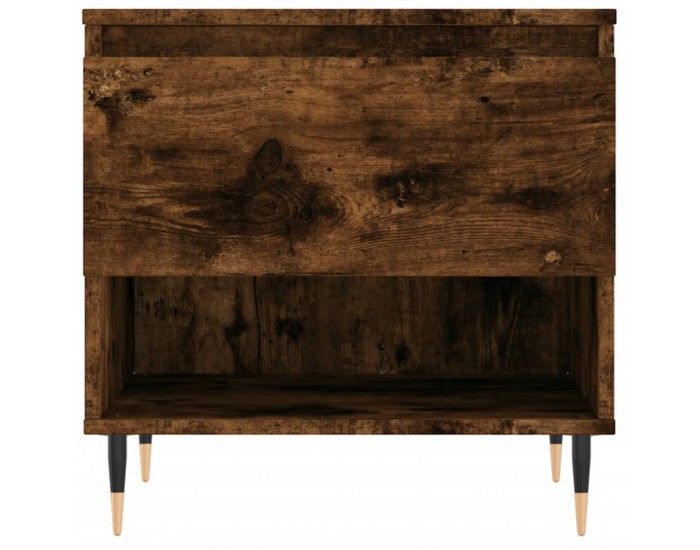 Sonata H Кафе маси, 2 бр, опушен дъб, 50x46x50 см, инженерно дърво