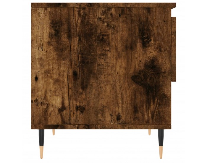 Sonata H Кафе маси, 2 бр, опушен дъб, 50x46x50 см, инженерно дърво