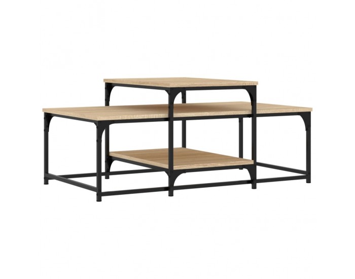 Sonata H Кафе маса, дъб сонома, 102x60x45 см, инженерно дърво