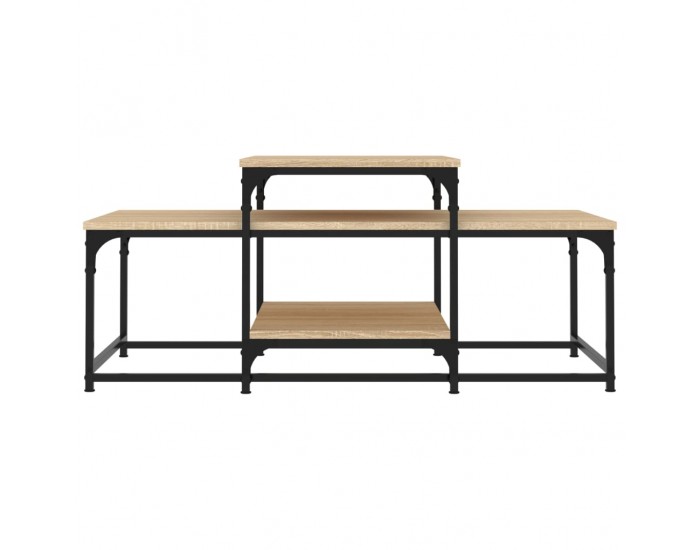 Sonata H Кафе маса, дъб сонома, 102x60x45 см, инженерно дърво