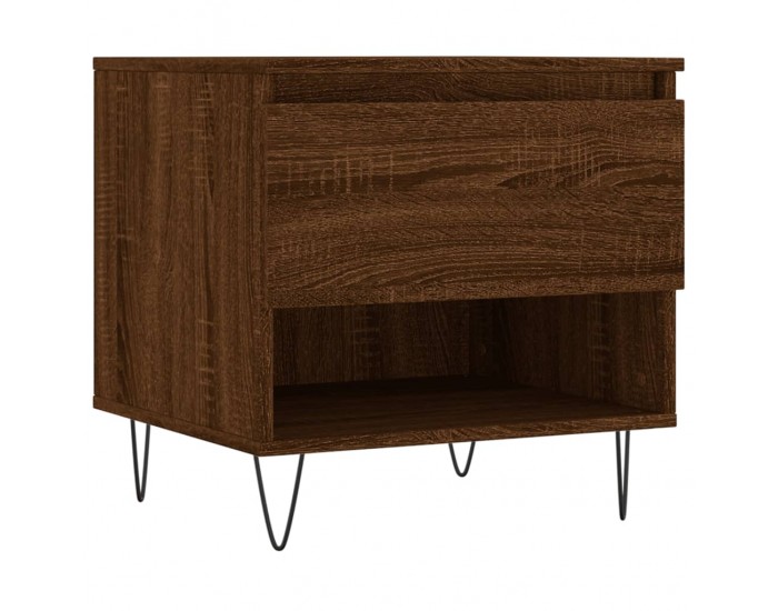 Sonata H Маса за кафе, кафяв дъб, 50x46x50 см, инженерно дърво