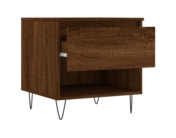 Sonata H Маса за кафе, кафяв дъб, 50x46x50 см, инженерно дърво