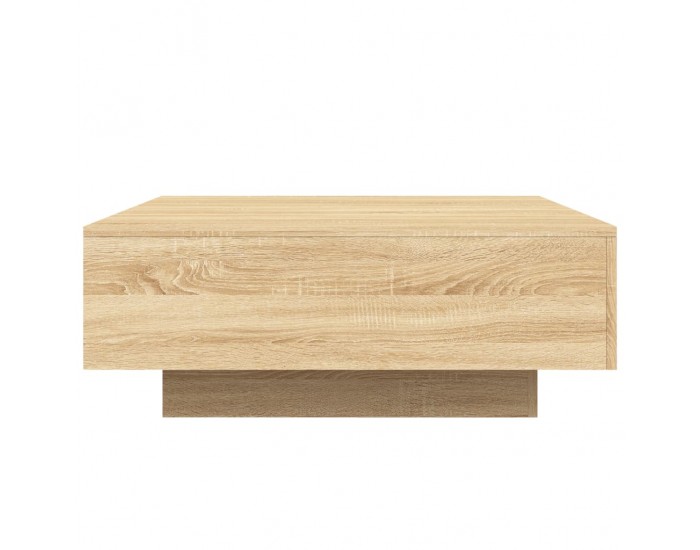 Sonata H Маса за кафе, дъб сонома, 80x80x31 см, инженерно дърво