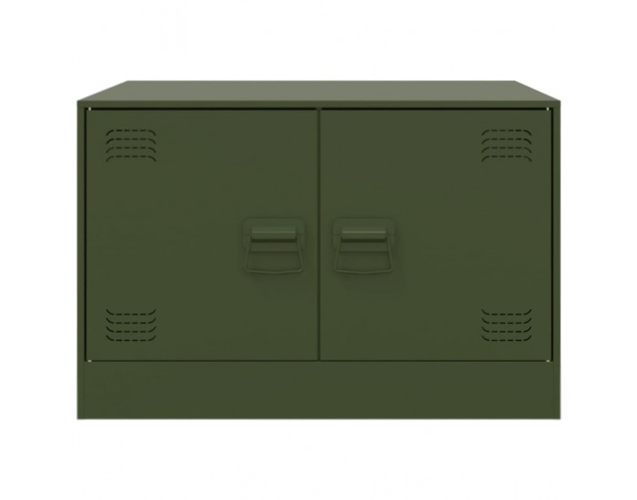 Sonata H Маса за кафе, маслиненозелено, 67x50x44 см, стомана