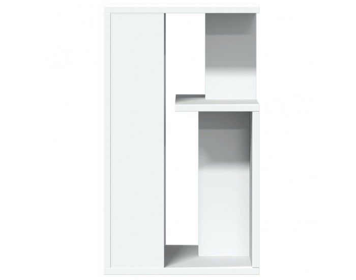 Sonata H Странична маса, бяла, 35x35x60 см, инженерно дърво