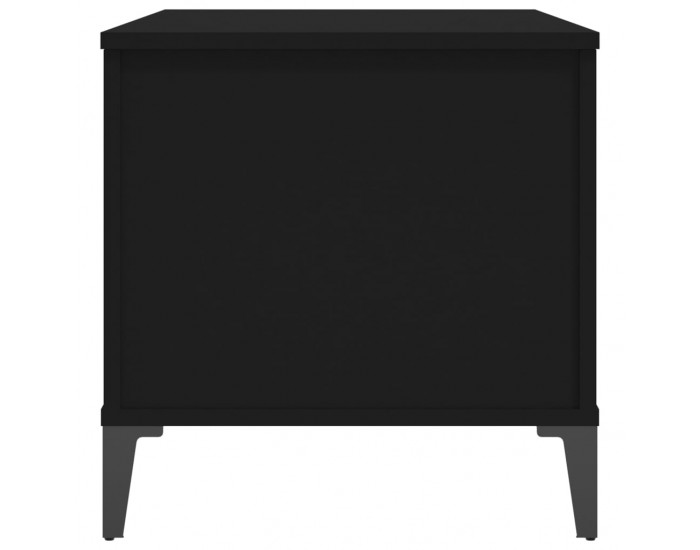 Sonata H Маса за кафе, черна, 90x44,5x45 см, инженерно дърво