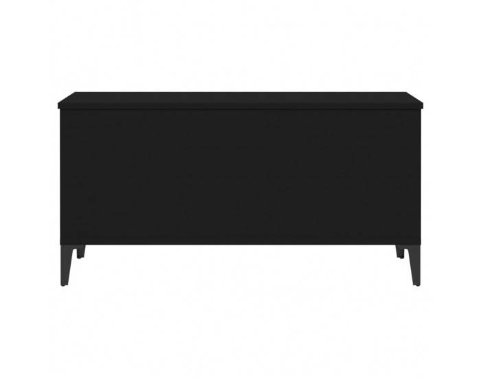 Sonata H Маса за кафе, черна, 90x44,5x45 см, инженерно дърво