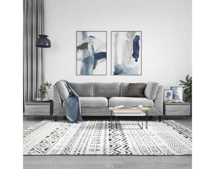 Sonata H Холни маси, 2 бр, сив сонома, 50x46x35 см, инженерно дърво