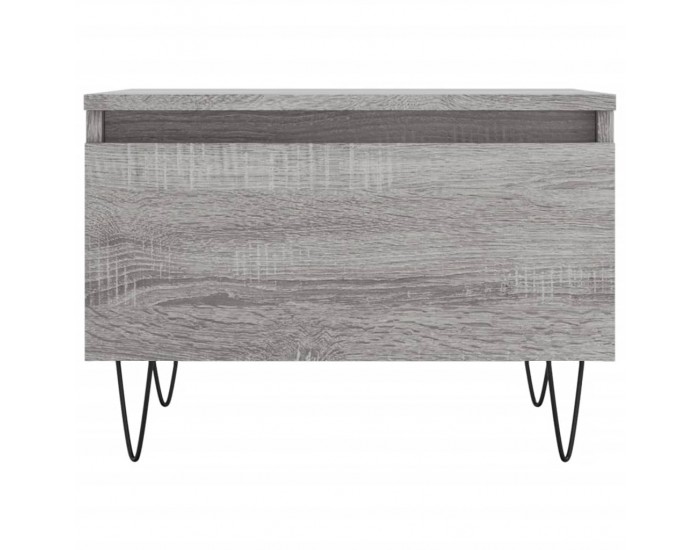 Sonata H Холни маси, 2 бр, сив сонома, 50x46x35 см, инженерно дърво