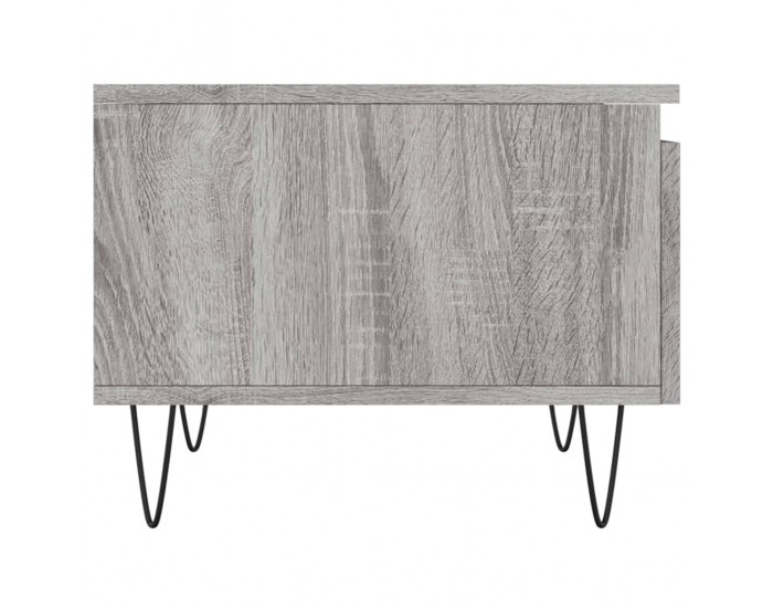 Sonata H Холни маси, 2 бр, сив сонома, 50x46x35 см, инженерно дърво