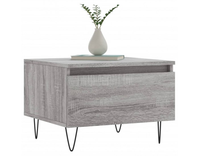 Sonata H Холни маси, 2 бр, сив сонома, 50x46x35 см, инженерно дърво