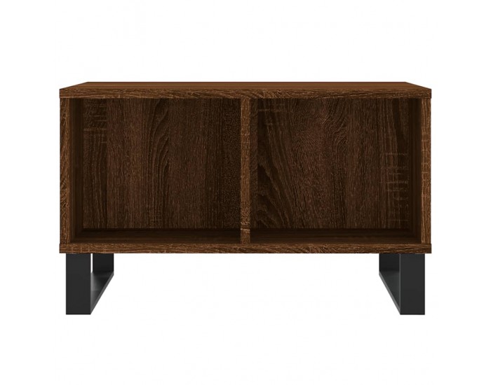 Sonata H Кафе маса, кафяв дъб, 60x50x36,5 см, инженерно дърво