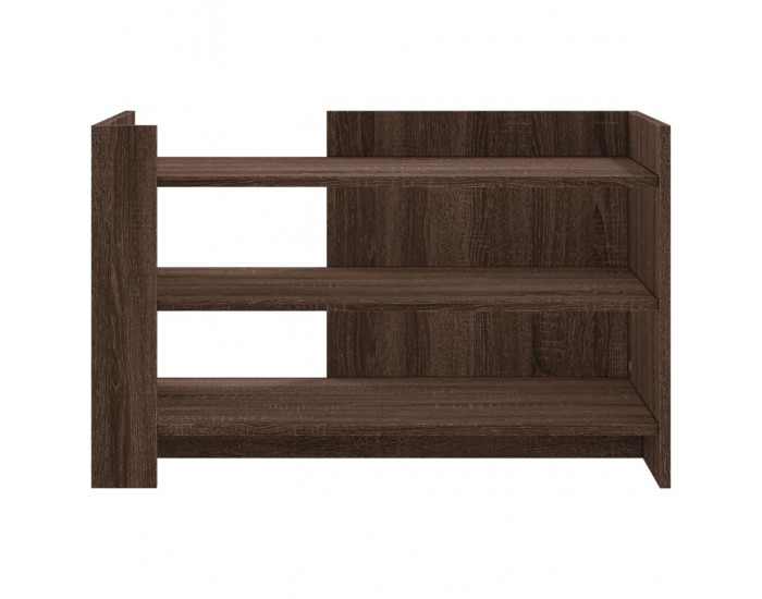 Sonata H Кафе маса, кафяв дъб, 80x50x50 см, инженерно дърво