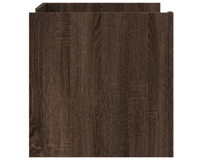 Sonata H Кафе маса, кафяв дъб, 80x50x50 см, инженерно дърво