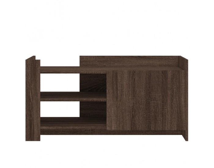 Sonata H Кафе маса, кафяв дъб, 100x50x50 см, инженерно дърво