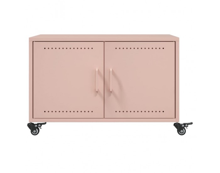 Sonata H Маса за кафе, розова, 68x50x43,5 см, стомана