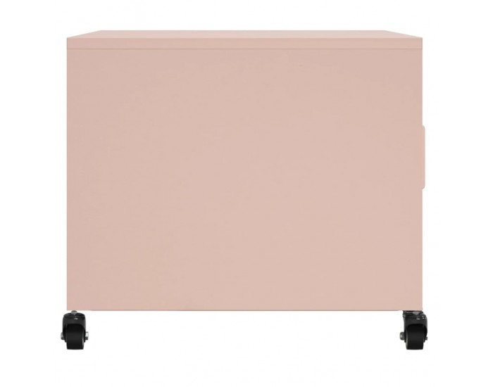 Sonata H Маса за кафе, розова, 68x50x43,5 см, стомана