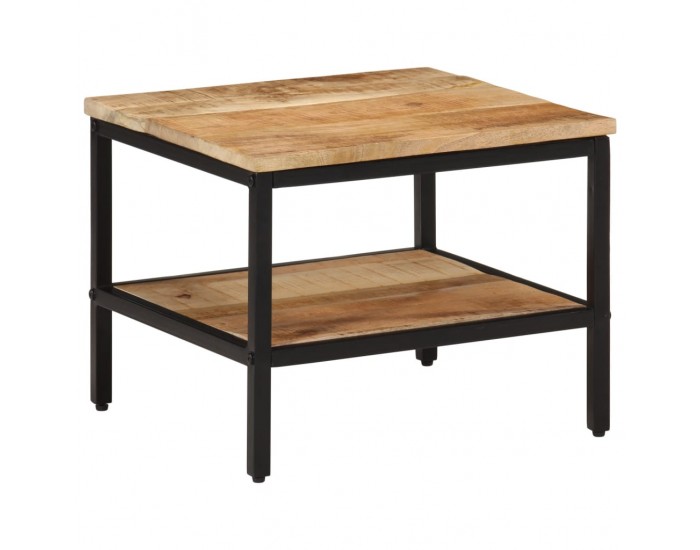 Sonata H Маса за кафе, 45x45x35 см, грубо мангово дърво масив