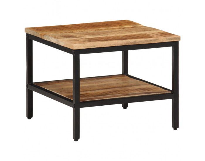 Sonata H Маса за кафе, 45x45x35 см, грубо мангово дърво масив