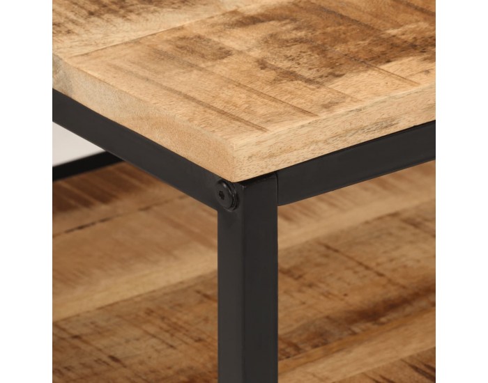 Sonata H Маса за кафе, 45x45x35 см, грубо мангово дърво масив