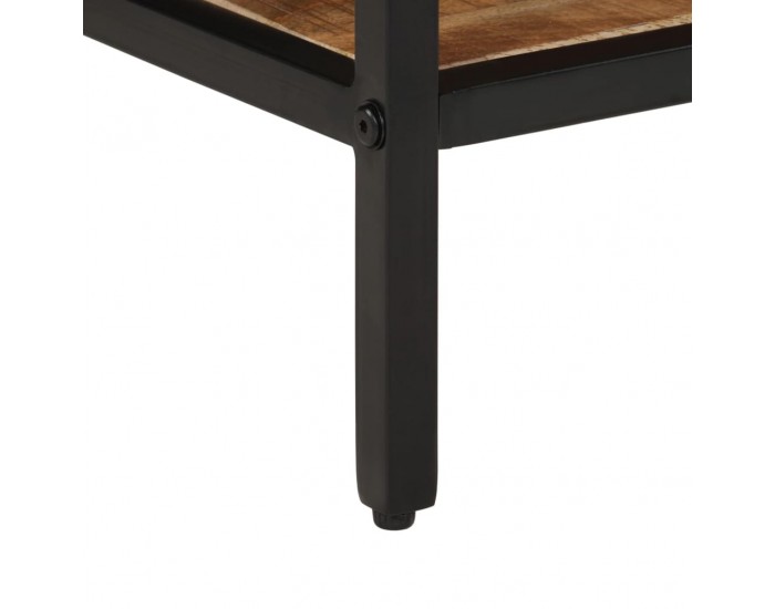 Sonata H Маса за кафе, 45x45x35 см, грубо мангово дърво масив