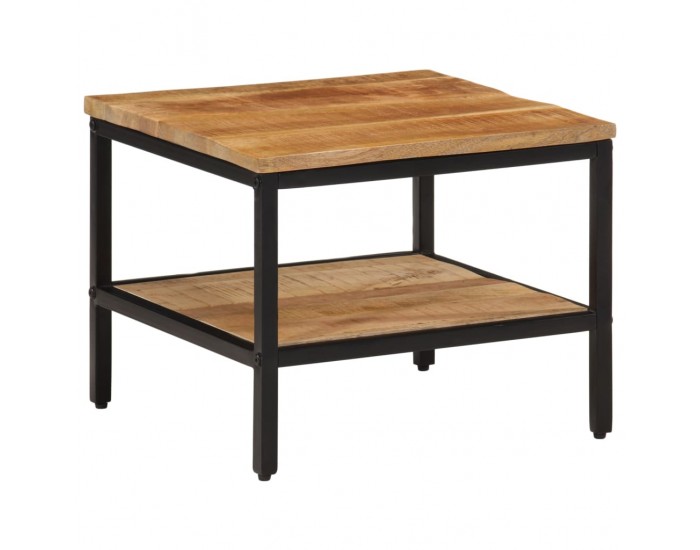 Sonata H Маса за кафе, 45x45x35 см, грубо мангово дърво масив