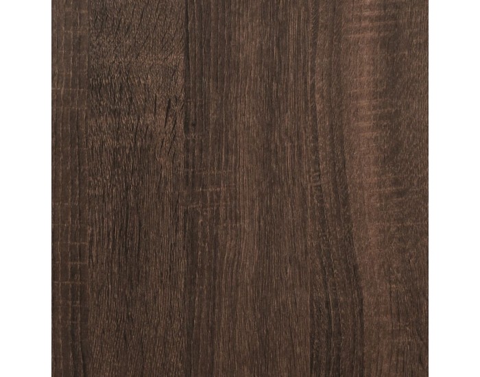 Sonata H Маса за кафе, кафяв дъб, 75x51x40 см, инженерно дърво