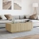 Sonata H Маса за кафе с Infinity LED, сонома дъб, 116x69x40 см