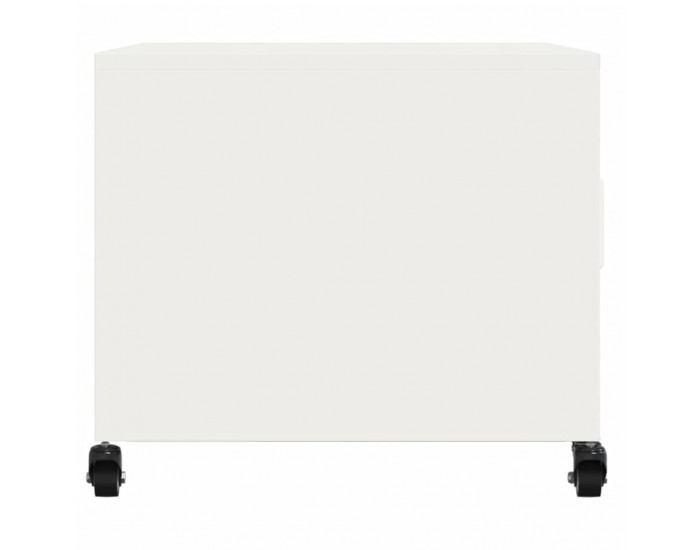 Sonata H Маса за кафе, бяла, 68x50x43,5 см, стомана